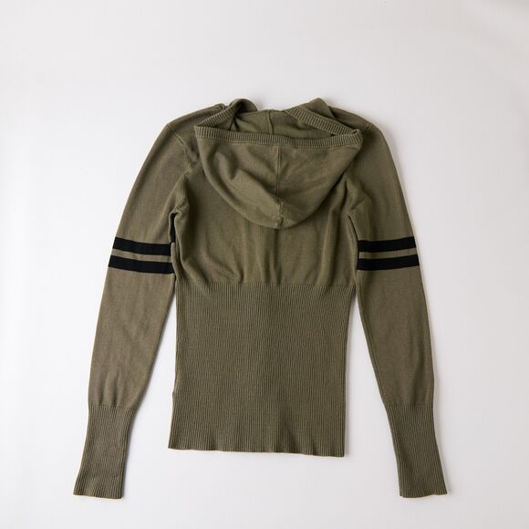 Y2K Guess Studded Hoodie Women Small Embellished Logo Vtg 2000s 90s Varsity Edge - Picture 7 of 9